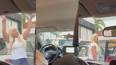 Habló la turista que amenazó a otro conductor con un bate en Punta del Este: Estaba sola y soy mujer