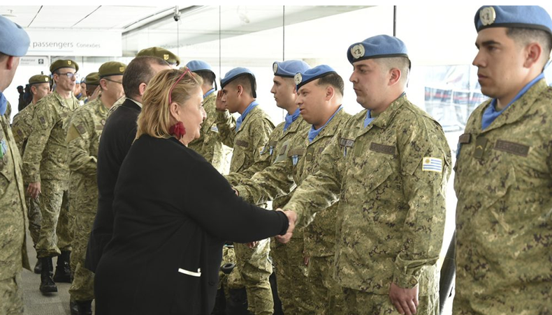 Llegó el segundo vuelo de relevo desde el Congo