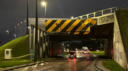 Habrá nuevos desvíos por obras en el puente de los accesos a Montevideo desde este viernes