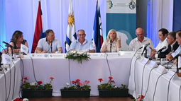 El Congreso de Intendentes sesionó en Rocha, participó la presidente de la República en ejercicio, Beatriz Argimón.