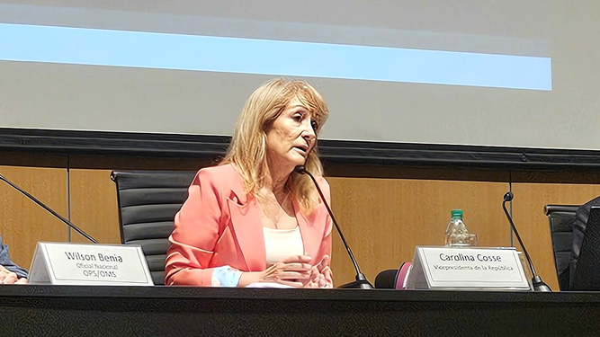 Carolina Cosse sostuvo que la violencia de género afecta a los sectores más indefensos de la sociedad