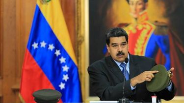 Maduro presentó videos de autores del atentado