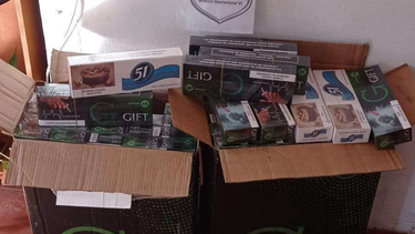 Incautaron 71.800 cigarrillos de contrabando en Canelones.