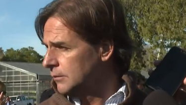 El presidente de la República, Luis Lacalle Pou.