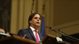 El presidente de la República, Luis Lacalle Pou.