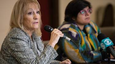 La intendente de Montevideo, Carolina Cosse.