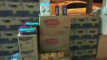 Cerveza, bombones y pasta dental: cayó un importante contrabandista