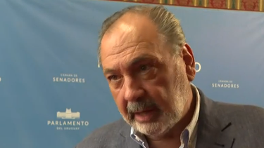 El senador y precandidato presidencial por el Partido Nacional, Jorge Gandini.