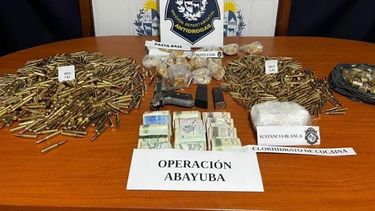 Operación Abayubá; importante incautación de estupefacientes