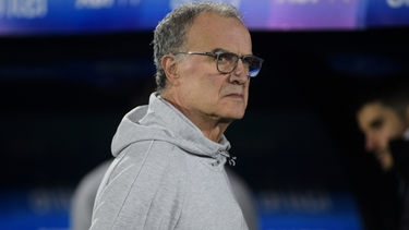El entrenador de la selección uruguaya, Marcelo Bielsa.
