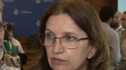 Ministro de Salud Pública, Karina Rando.