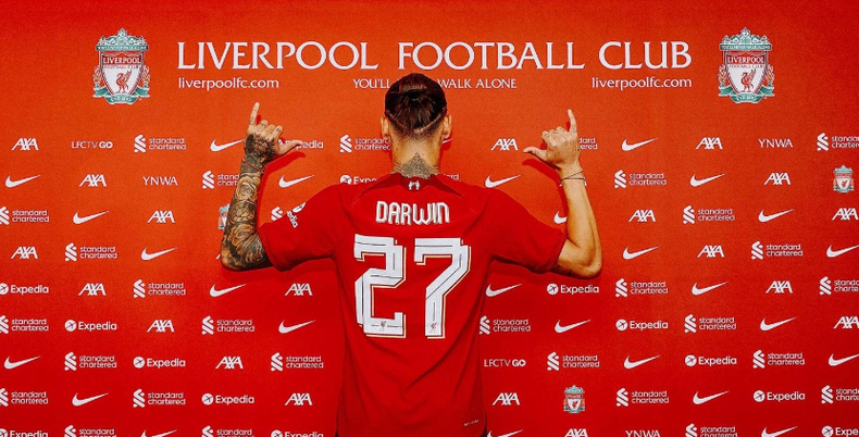 Darwin Núñez se convirtió en nuevo jugador del Liverpool.