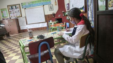 Un 83% del alumnado habilitado regresó a las aulas el lunes