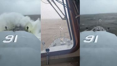 Buscan a tripulante que cayó al agua frente a Montevideo; condiciones adversas dificultan el operativo