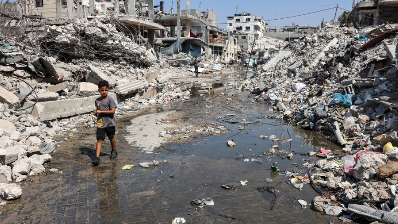 Guerra en Gaza.