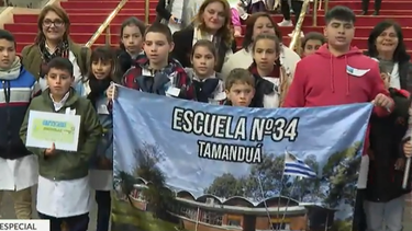 Más de 1.000 niños de escuelas rurales visitaron el Auditorio Nacional del Sodre