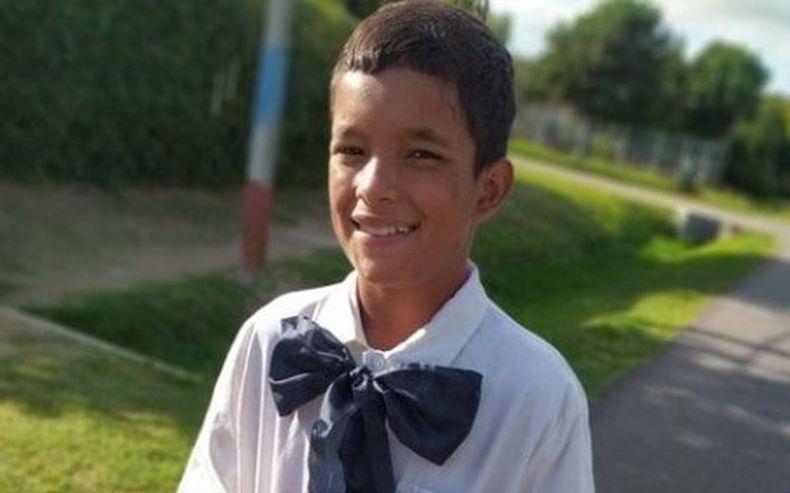 Buscan a Damián de 13 años