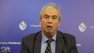 El ministro del Interior, Luis Alberto Heber.