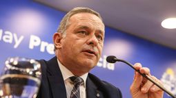 El secretario de la Presidencia, Álvaro Delgado.