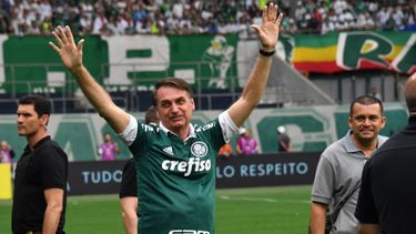 Bolsonaro, el hincha del Palmeiras que quiere un triunfo de Flamengo