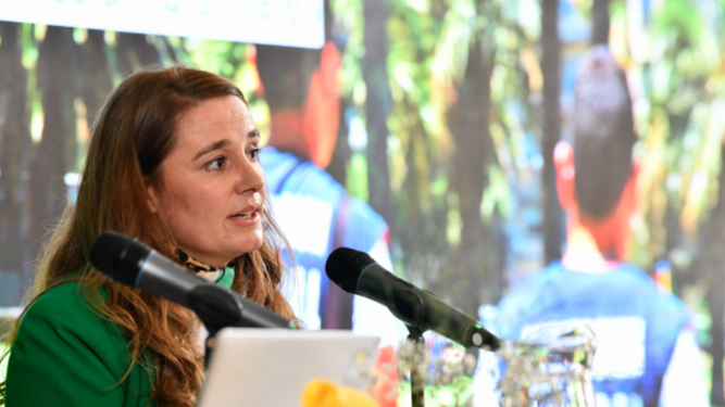 La directora de la División Limpieza de la Intendencia de Montevideo, Marta Garagorry.