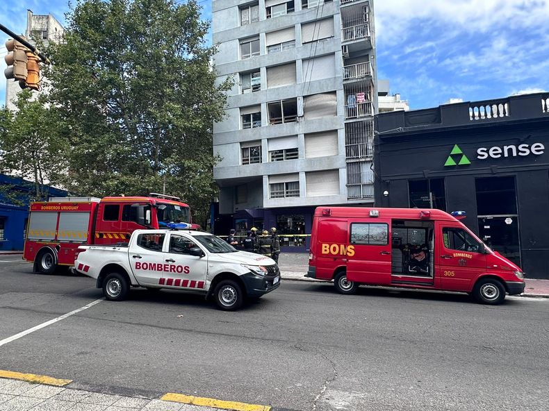 Explosión en el Cordón.&nbsp;