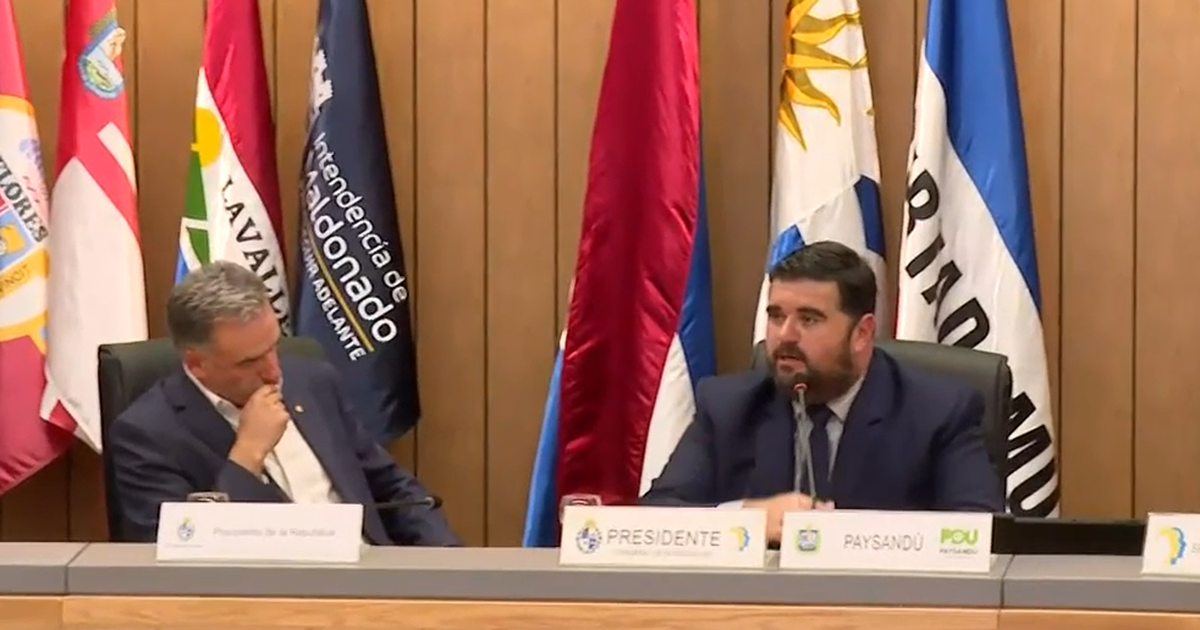 Se inauguró la nueva sede del Congreso de Intendentes en Montevideo, 