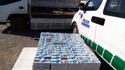 Incautan contrabando de cigarrillos valuado en $3 millones