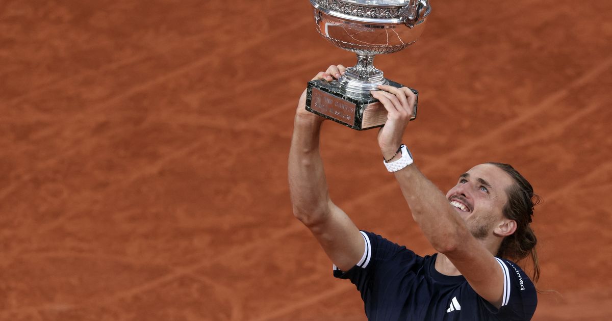 Alexander Zverev ganó Roland Garros y conquistó el primer Gr