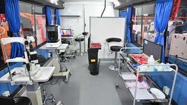 Así es el policlínico móvil que presentó ASSE y BPS.