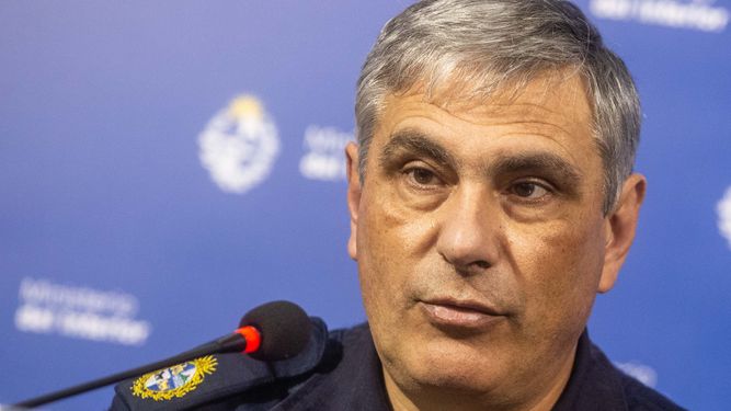 El jefe de Policía de Montevideo, Mario DElia.