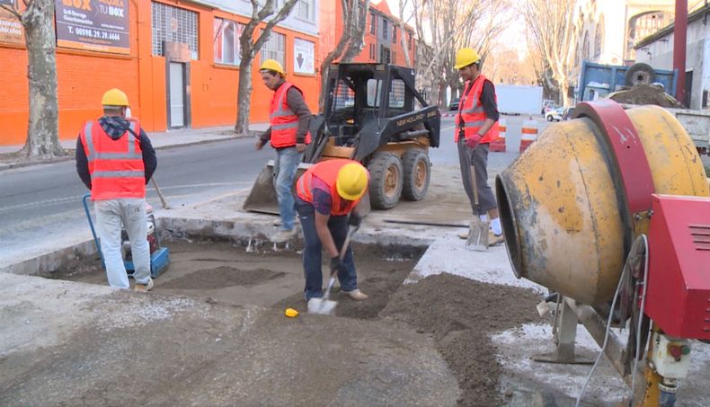 Varios desvíos en Montevideo