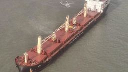 La Armada Nacional rescató a un tripulante de un buque de bandera de Malta que presentó un evento cardiológico