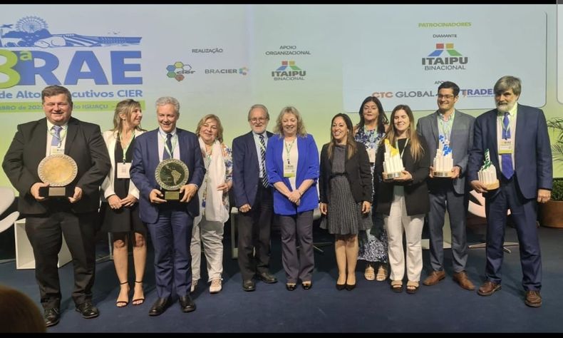 UTE recibió por tercer año el galardón de Oro de CIER.