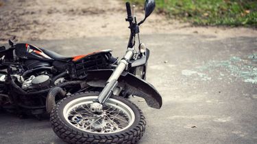 Mujer embestida por moto. (Ilustrativa)