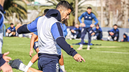 Luis Suárez en Los Céspedes.