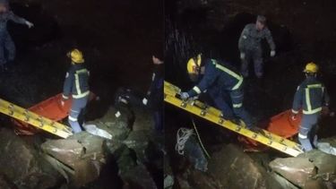 encontraron el cuerpo de un hombre atado de pies en la escollera sarandi