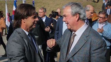 Lacalle Pou con Heber.