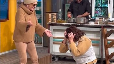 de telenovela: asi fue el beso entre solita silveyra y el rusito gonzalez