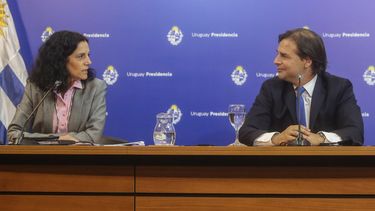 Lacalle Pou reafirmó su apoyo a Arbeleche y Alfie