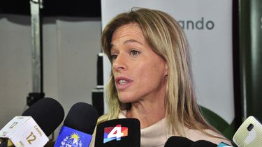 Lorena Ponce de León estuvo en fiscalía