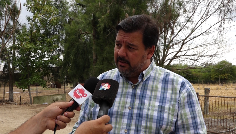 El ministro de Ambiente, Adrián Peña.