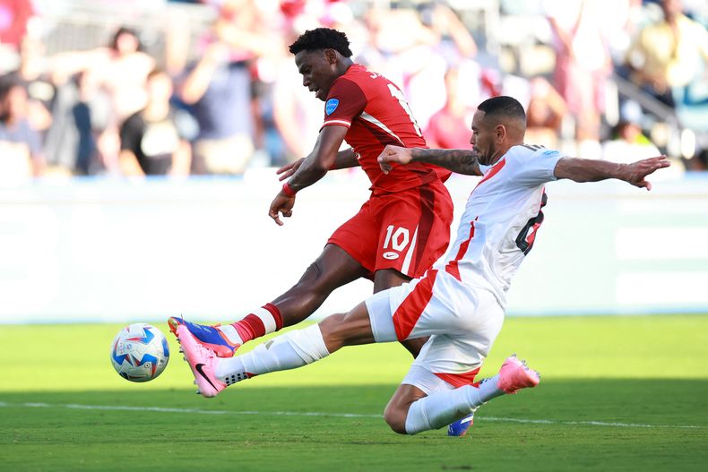 Canadá le ganó 1 a 0 a Perú y se acerca a cuartos de final