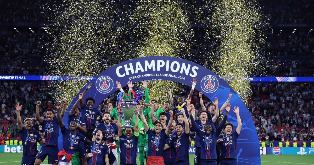 Paris Saint Germain es bicampeón de la Champions League tras derrotar al Arsenal por penales