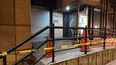 Atentado con explosivos provocó daños en el local de la Caja Militar Atentado con explosivos provocó daños en el local de la Caja Militar
