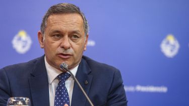 El secretario de Presidencia, Álvaro Delgado.