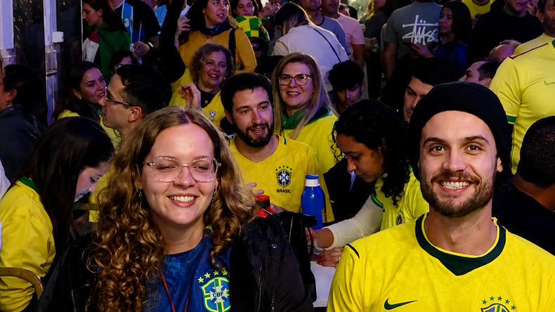 Verdeamarelas en Montevideo: el Club Brasilero colmó sus instalaciones para el debut de la selección norteña