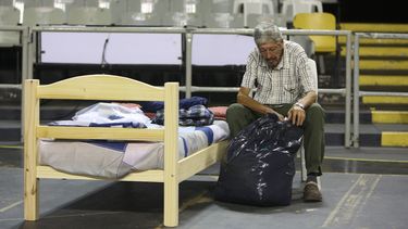 Ola de frío: se ocuparon 3.850 plazas en todo el país