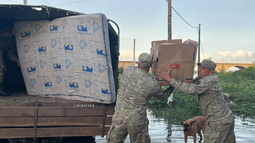 El Ejército colabora en las tareas de ayuda a los damnificados | Ejército Nacional
