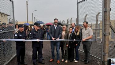 Se inauguró la nueva cárcel de Artigas con la presencia de Nicolás Martinelli.